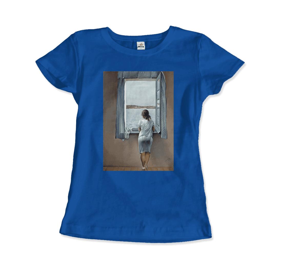 Salvador Dali Young Woman at a Window Artwork T-Shirt