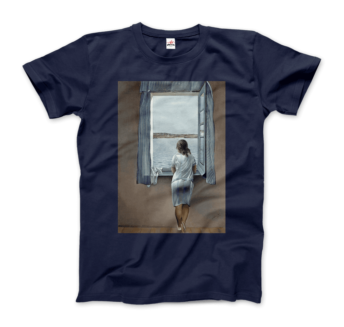 Salvador Dali Young Woman at a Window Artwork T-Shirt