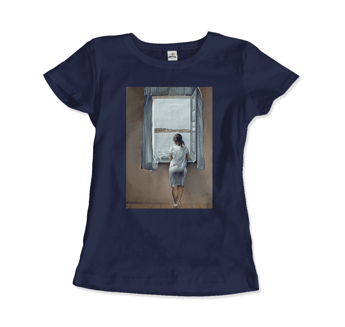 Salvador Dali Young Woman at a Window Artwork T-Shirt