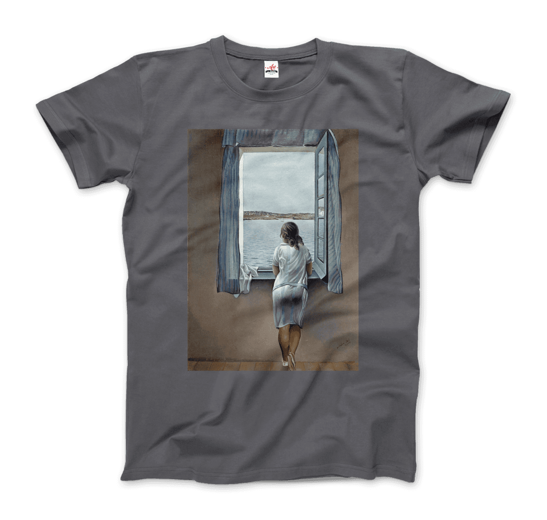 Salvador Dali Young Woman at a Window Artwork T-Shirt