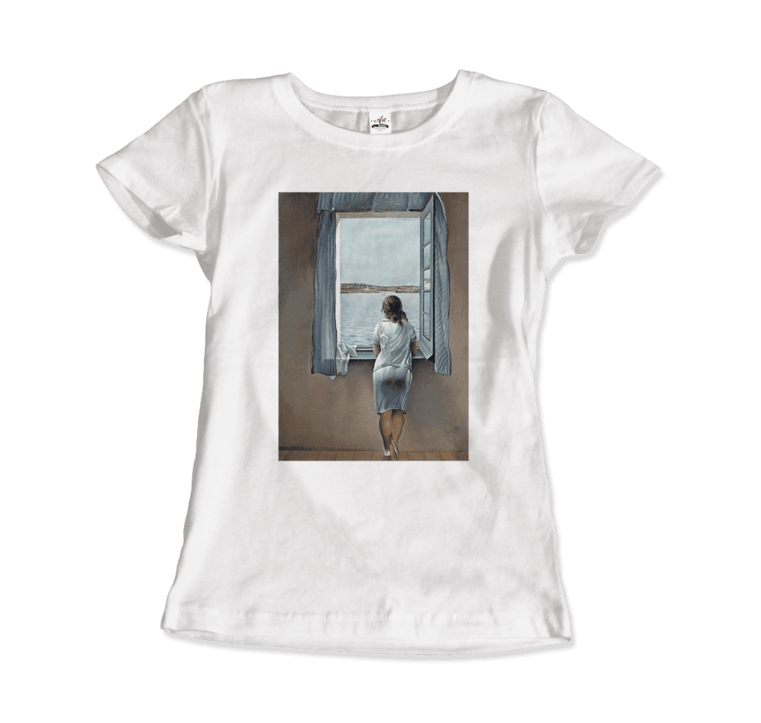 Salvador Dali Young Woman at a Window Artwork T-Shirt